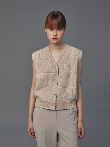 Button Knit Vest - Lemme - Modalova