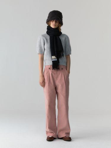 Corduroy Wide Pants - Indie Pink - DEPOUND - Modalova