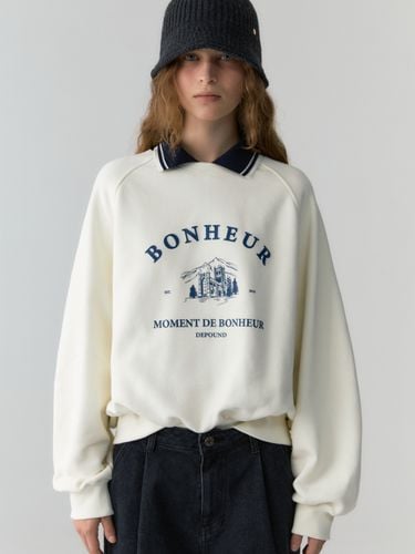 Bonheur Collar Sweatshirt - DEPOUND - Modalova