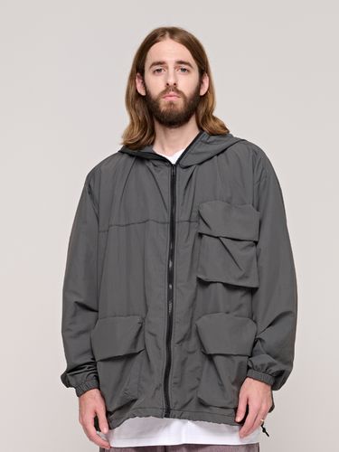 D Pocket Windbreaker Jacket _ - CARGOBROS - Modalova