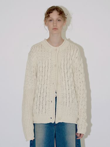 Cable Over Cardigan - DIAGONAL - Modalova