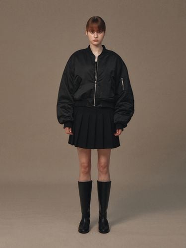 New Pleated Mini Skirt (Black) - Lemme - Modalova