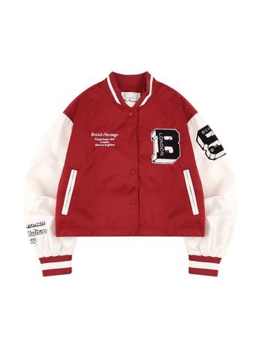 Womens Cropped Varsity Jacket - bensherman - Modalova