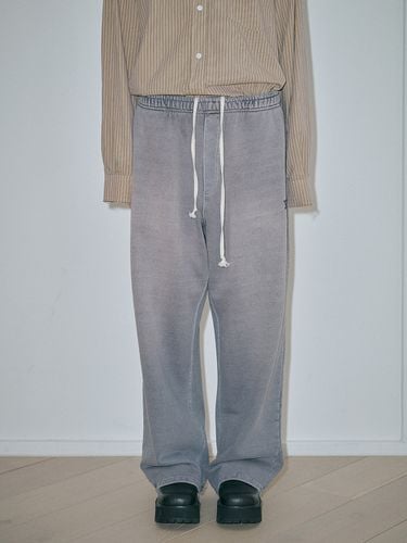 Faded Cotton Sweatpants_Purple - MARGESHERWOOD - Modalova