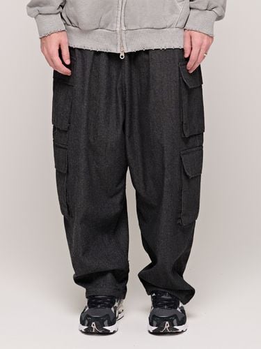 Denim Cargo Pants _ Black - CARGOBROS - Modalova