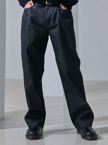 Raw Lone Straight Wide Fit Pant - INROWS - Modalova