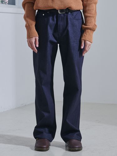 Raw Lone Straight Wide Fit Pant - INROWS - Modalova