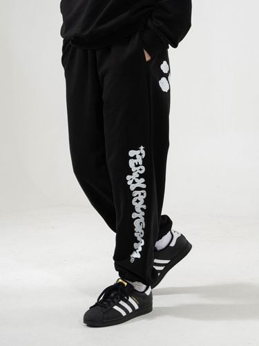 Cloud Logo Sweatpant - Black - POLYGRAM - Modalova