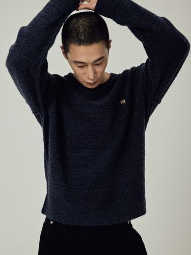 Loose Boucle Round Knit Sweater _ - Wrangler - Modalova