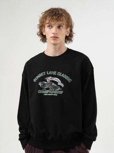 Vintage Champ Sweatshirt - Black - POLYGRAM - Modalova