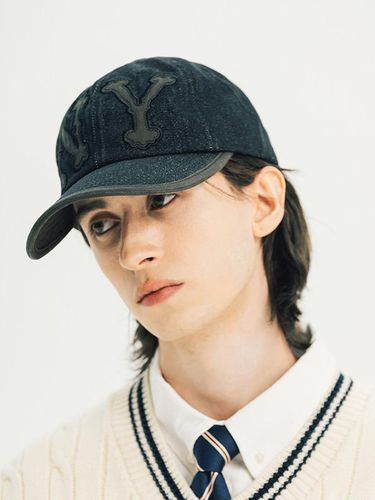 NY Emblem Washed Baseball Cap _ - OGARP - Modalova