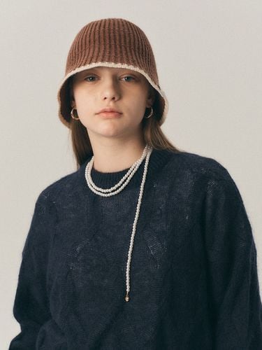 Two-Tone Wool Bucket Hat_4 Colors - Marchen - Modalova