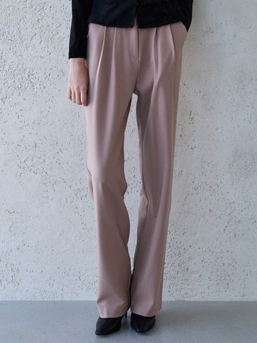 Twill Fleece Slacks (Indie Pink) - JOORTI - Modalova