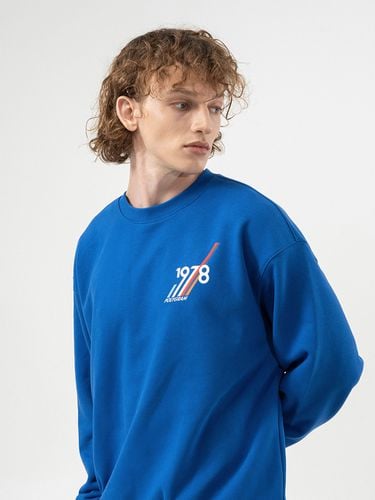 D.Line Sweatshirt - Blue - POLYGRAM - Modalova