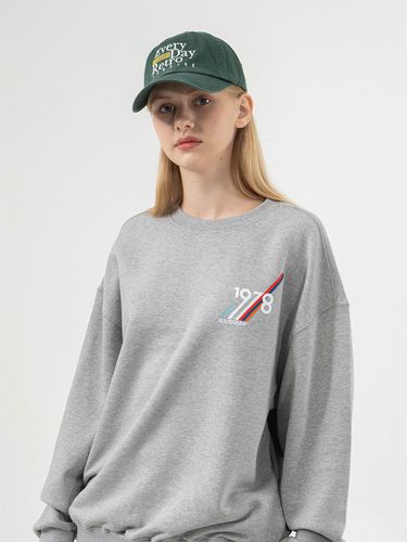 D.Line Sweatshirt - Melange - POLYGRAM - Modalova