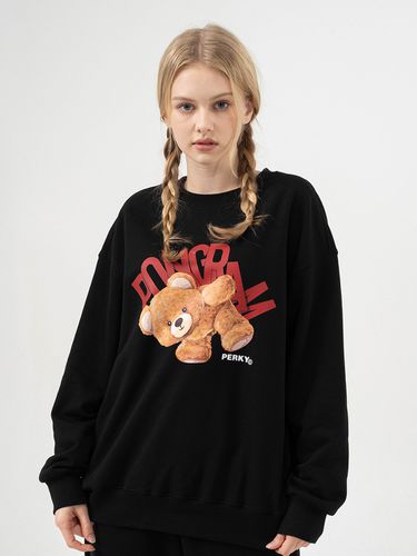 Piggyback Sweatshirt - Black - POLYGRAM - Modalova