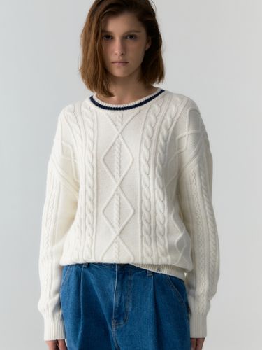 Line Cable Knit - DEPOUND - Modalova