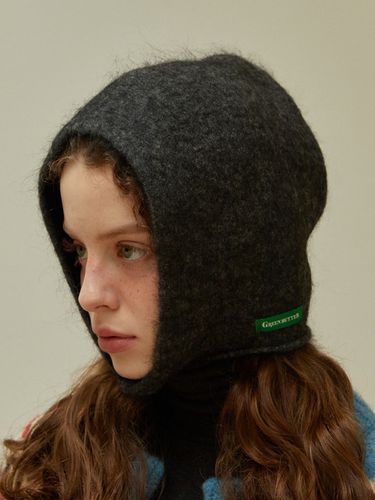 Superkid Mohair Balaclava_Charcoal - GREENBUTTER - Modalova