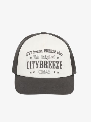 Color Block Ball Cap_Charcoal - CITYBREEZE - Modalova