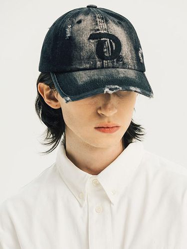 Point Logo Washed Denim B.B Cap _ - OGARP - Modalova