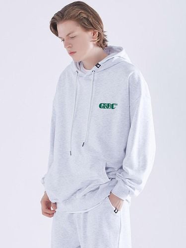 Oversized Small GRBC Flocking Hoodie _ 4 Colors - GHOST REPUBLIC - Modalova