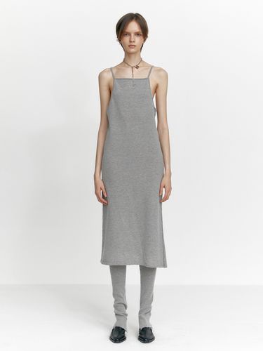 Cashmere Sleeveless Dress, Gray - STUDIO TABLE - Modalova