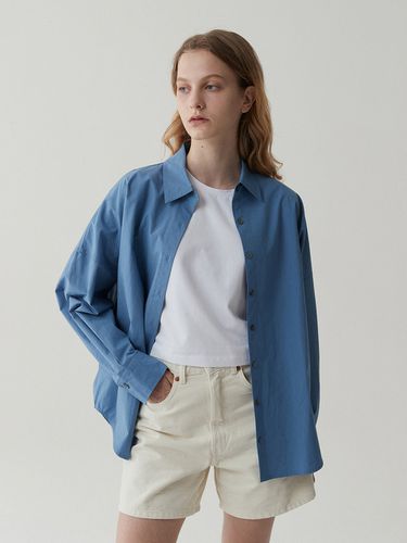 Basic Simple Shirt - Blue - ODER - Modalova