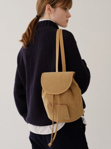 Tambourine Backpack_Corduroy Yellowish Brown - ROH SEOUL - Modalova