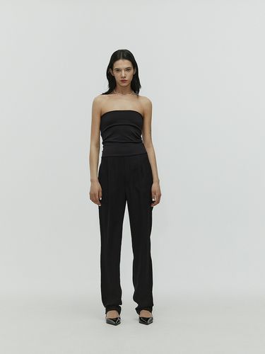 Tube Top Slim Jumpsuits - Black - L’H.A.S - Modalova