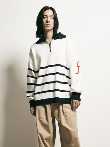 Venice Wool Zip Up Sweater - FFEFF STUDIO - Modalova