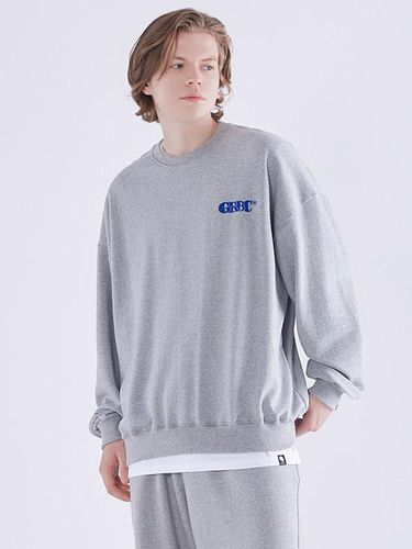 Oversized Small GRBC Flocking Sweatshirt _ 4 Color - GHOST REPUBLIC - Modalova