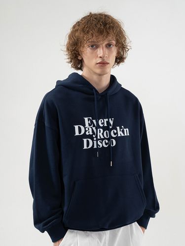 E.D.R.D Hoodie - Navy - POLYGRAM - Modalova