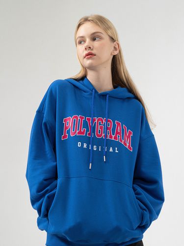 OG Logo Vintage Hoodie - Blue - POLYGRAM - Modalova