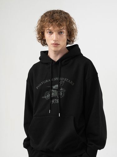 Poly Speed Stars Hoodie - Black - POLYGRAM - Modalova