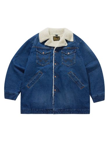 Uni Shearling Denim Jacket - Wrangler - Modalova