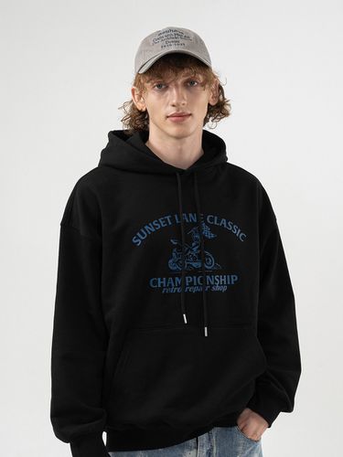 Bunny Girl Champs Hoodie - Black - POLYGRAM - Modalova