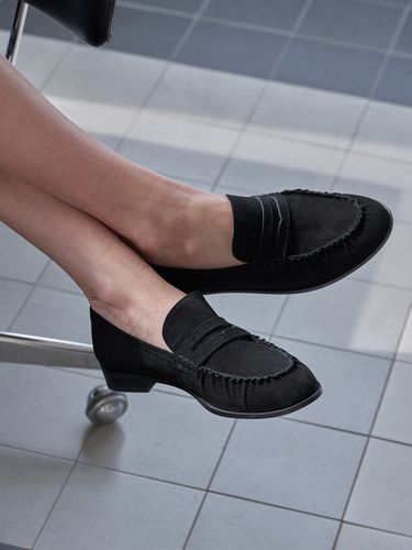 Loafer_Black Suede - dough - Modalova