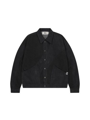 Reconstruction Denim Jacket - Black - MEA - Modalova