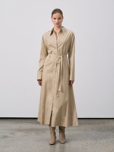 Button-up Collar Shirt dress - RENEJ - Modalova