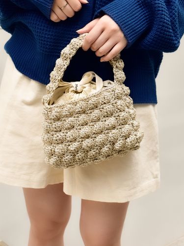 Bubble Sun Tote Bag_Pearl Gold - MystiKotita - Modalova