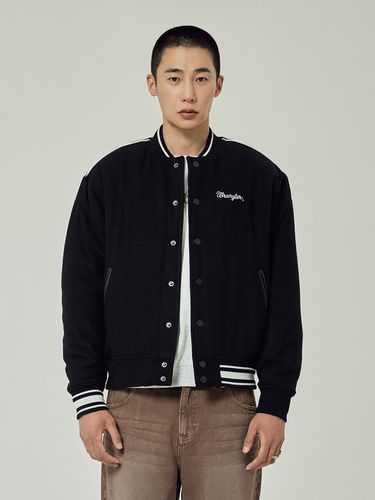 Unisex Semi-oversized Wool Varsity Jacket [] - Wrangler - Modalova