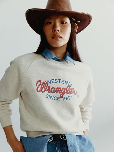 Women Standard Arch Logo Sweatshirt - Wrangler - Modalova