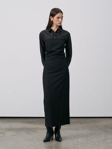 Drape Tube Dress - RENEJ - Modalova