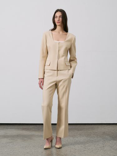 Semi Wide Trousers - RENEJ - Modalova