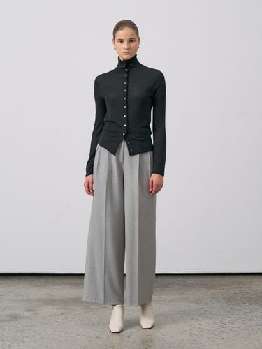 Two Pintuck Wide Trousers - RENEJ - Modalova