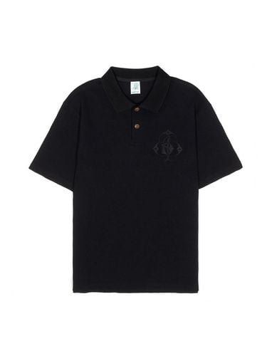 Clover Embroidery Tree Button Polo Shirt () - IOEDLE - Modalova