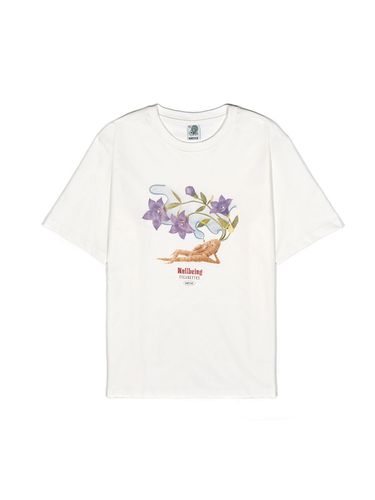 Balloon Flower DTF T-Shirt (White) - IOEDLE - Modalova