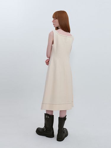 Sleeveless Wool Dress - ahwe - Modalova