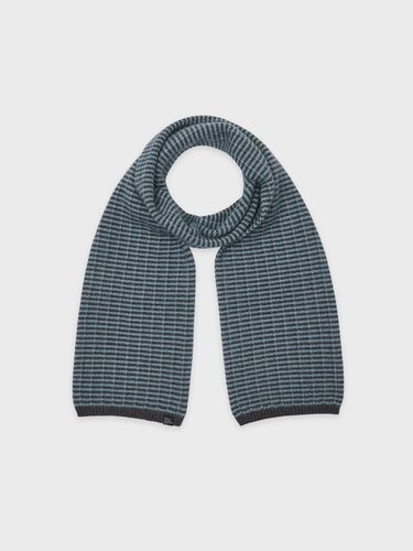 Stripe Scarf_Lake Blue - KNITLY - Modalova