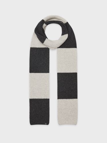 Cashmere Block Scarf - KNITLY - Modalova